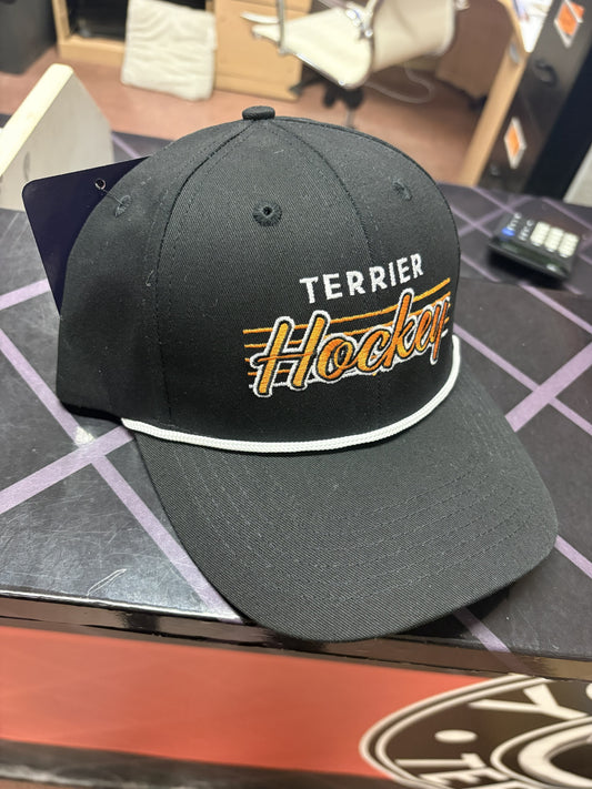 Black Terrier Hockey Hat