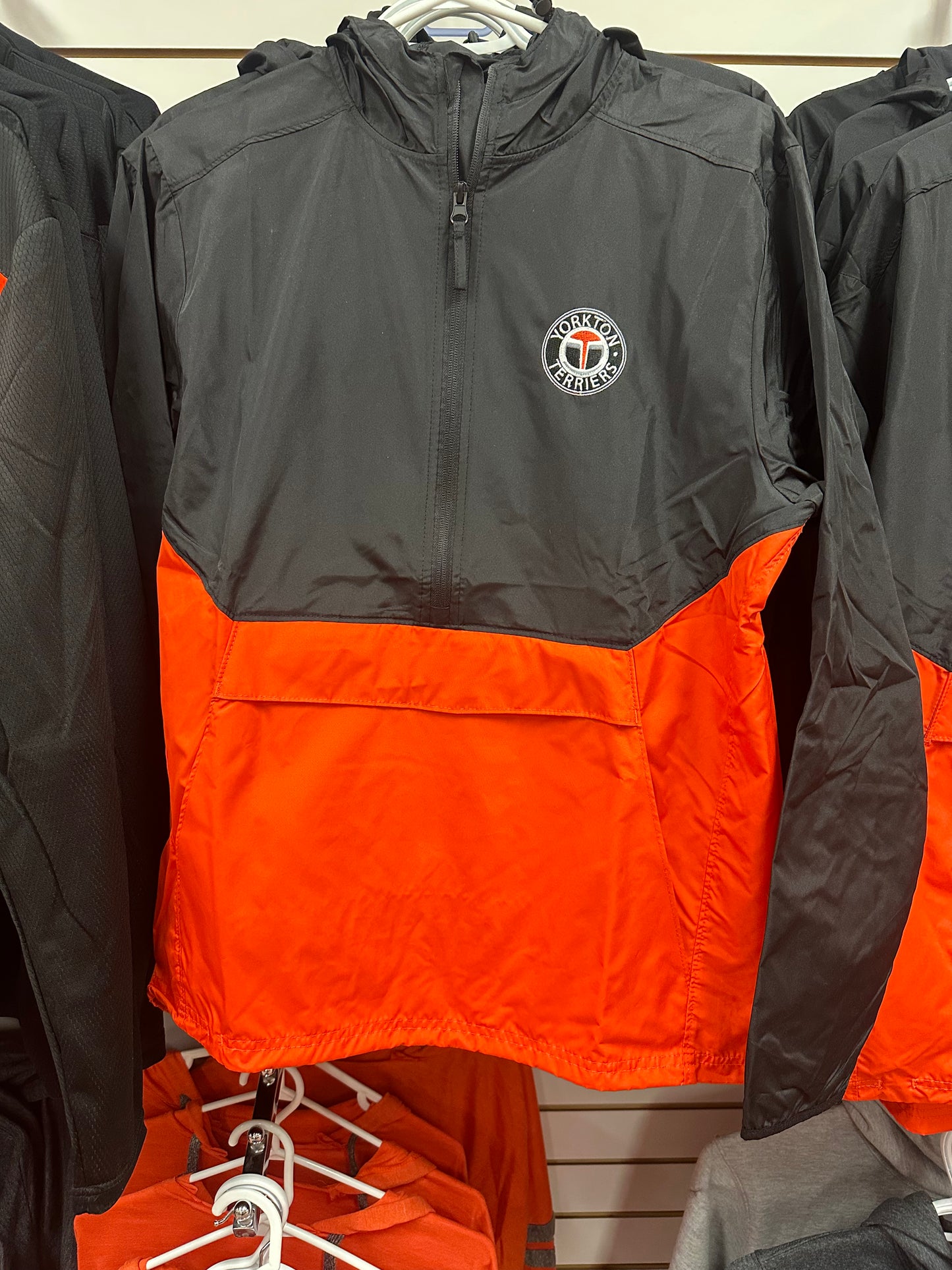 1/4 zip windbreaker