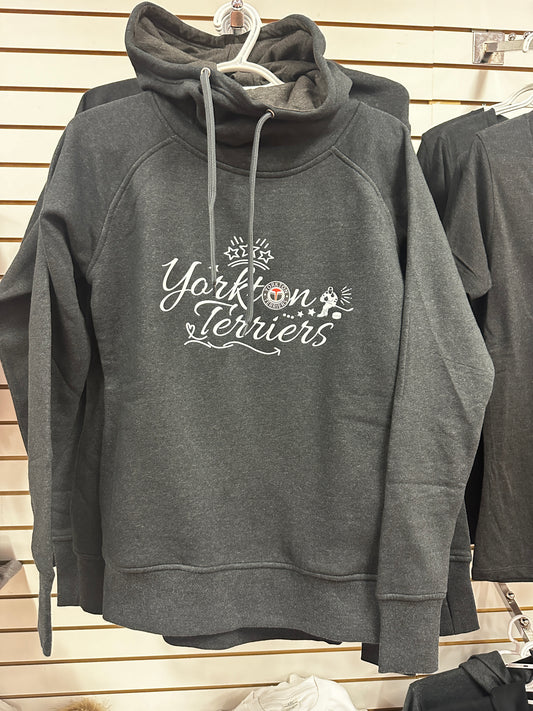 Ladies Cowl Neck Hoodie